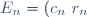 E_n = (c_n \, \, r_n)